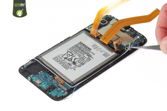 Guide photos remplacement câbles d'interconnexion Galaxy A50 (Etape 22 - image 1)