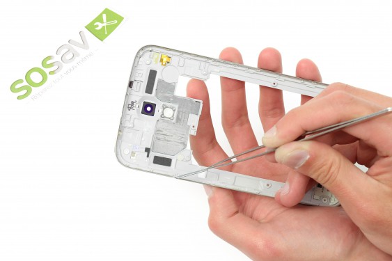 Guide photos remplacement boutons de volume plastique Samsung Galaxy Mega (Etape 8 - image 3)