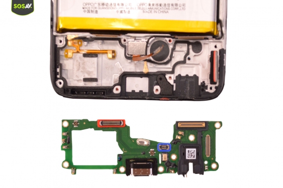 Guide photos remplacement ecran seul Oppo A94 5G (Etape 9 - image 4)