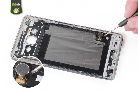 Guide photos remplacement vibreur Samsung Galaxy A7 (Etape 23 - image 2)