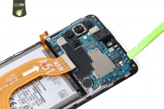 Guide photos remplacement caméra arrière / carte mère Galaxy A51 (Etape 12 - image 1)