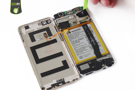 Guide photos remplacement carte mère Huawei P Smart (Etape 6 - image 2)
