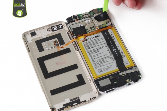 Guide photos remplacement ecran complet Huawei P Smart (Etape 6 - image 2)
