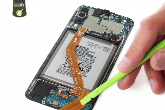 Guide photos remplacement batterie Galaxy A50 (Etape 14 - image 3)