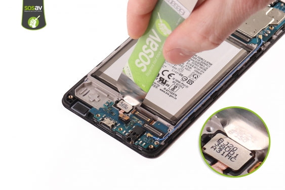Guide photos remplacement connecteur de charge Galaxy A31 (Etape 13 - image 1)