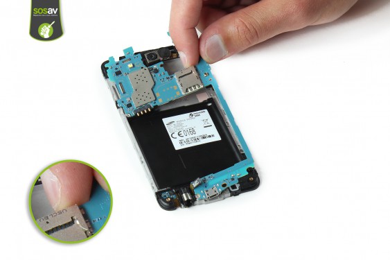 Guide photos remplacement haut-parleur interne Samsung Galaxy J5 2015 (Etape 24 - image 3)