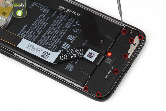 Guide photos remplacement batterie Redmi Note 7 (Etape 13 - image 1)