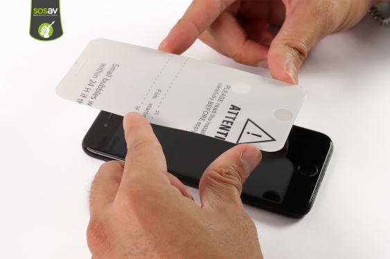 Guide photos remplacement poser un film hydrogel Compétences smartphone (Etape 4 - image 1)