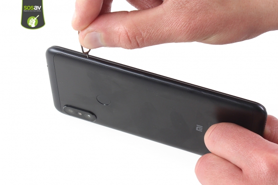 Guide photos remplacement coque arrière & capteur d'empreintes Redmi Note 6 Pro (Etape 2 - image 1)