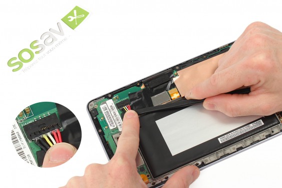 Guide photos remplacement batterie Nexus 7 1ère Génération (Etape 5 - image 1)