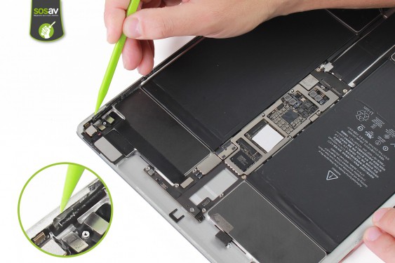Guide photos remplacement châssis complet iPad Pro 12,9" (2015) (Etape 35 - image 1)