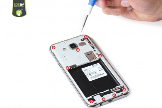 Guide photos remplacement carte mère Samsung Galaxy J5 2015 (Etape 10 - image 1)