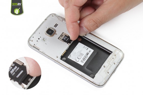 Guide photos remplacement vitre tactile / lcd Samsung Galaxy Core Prime (Etape 5 - image 2)