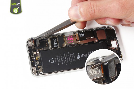 Guide photos remplacement caméra arrière iPhone 5S (Etape 10 - image 1)