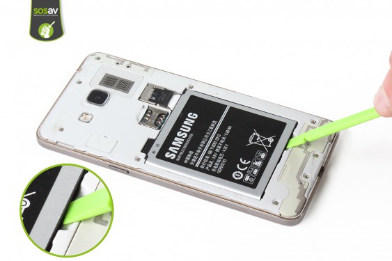 Guide photos remplacement haut-parleur interne / capteur proximité Samsung Galaxy Grand Prime (Etape 3 - image 1)