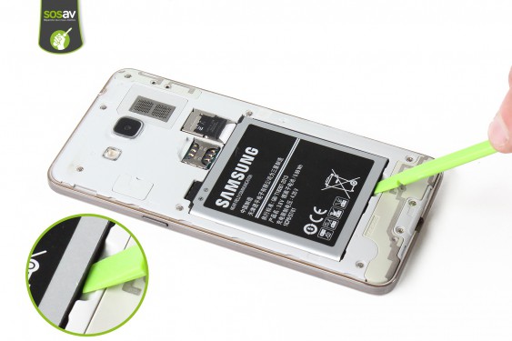 Guide photos remplacement châssis interne Samsung Galaxy Grand Prime (Etape 3 - image 1)