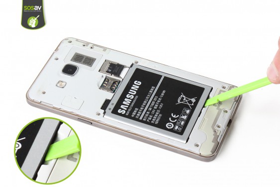 Guide photos remplacement carte sim Samsung Galaxy Grand Prime (Etape 3 - image 1)