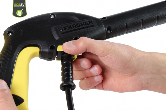 Guide photos remplacement tuyau flexible haute pression Karcher K2 Basic (Etape 3 - image 1)