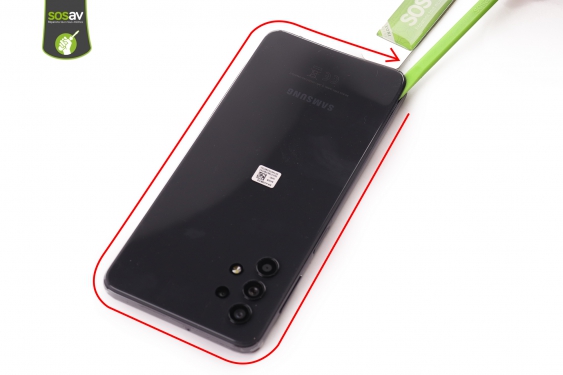 Guide photos remplacement connecteur de charge Galaxy A32 (Etape 4 - image 2)