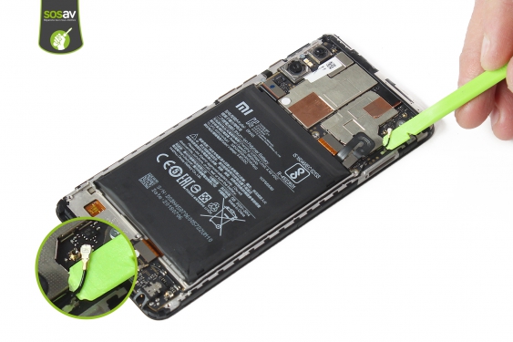 Guide photos remplacement connecteur de charge Redmi Note 5 (Etape 14 - image 2)