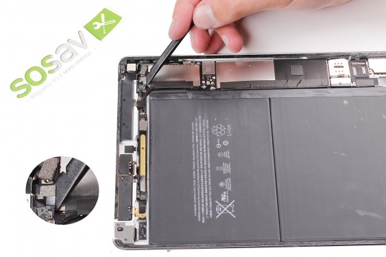 Guide photos remplacement batterie iPad Air 2 3G (Etape 20 - image 1)