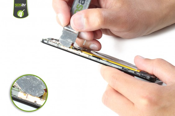 Guide photos remplacement nappe boutons power et volume  (Etape 16 - image 1)