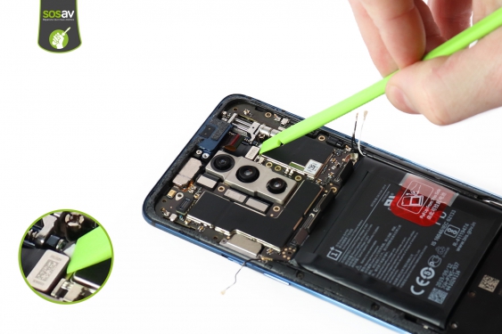 Guide photos remplacement haut-parleur interne OnePlus 7T Pro (Etape 17 - image 1)