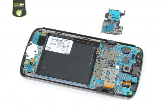 Guide photos remplacement lecteur sim et microsd Samsung Galaxy S4 Active (Etape 15 - image 1)