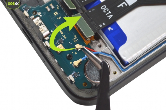 Guide photos remplacement connecteur de charge Galaxy A26 (Etape 7 - image 2)