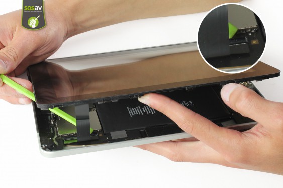 Guide photos remplacement haut-parleur externe iPad 1 3G (Etape 5 - image 4)