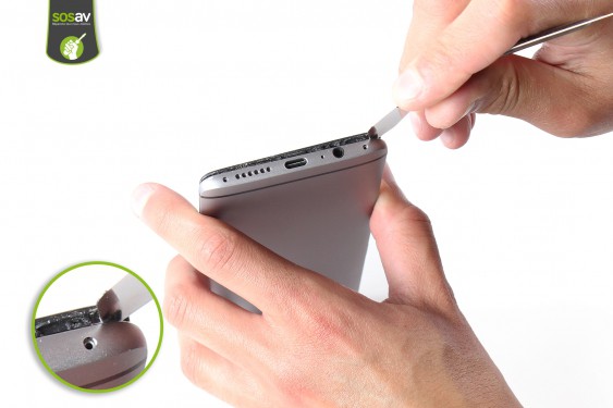 Guide photos remplacement connecteur de charge / microphone OnePlus 3 (Etape 5 - image 4)