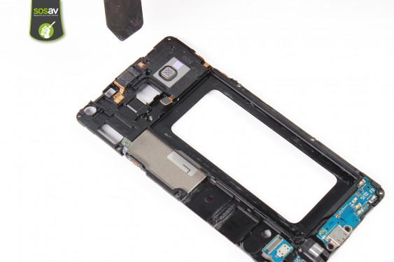 Guide photos remplacement haut-parleur interne Samsung Galaxy A7 (Etape 33 - image 1)