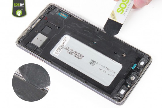 Guide photos remplacement batterie  Samsung Galaxy A7 (Etape 20 - image 3)