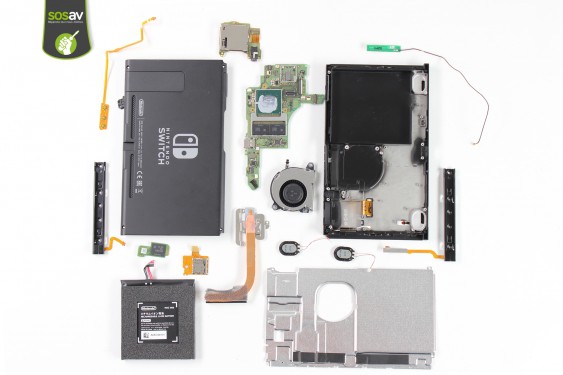 Guide photos remplacement démontage complet Nintendo Switch (Etape 18 - image 1)