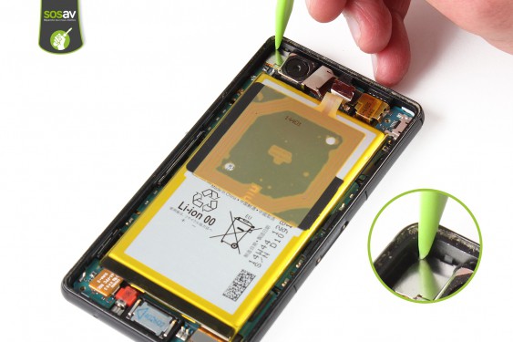 Guide photos remplacement batterie Xperia Z3 Compact (Etape 15 - image 3)