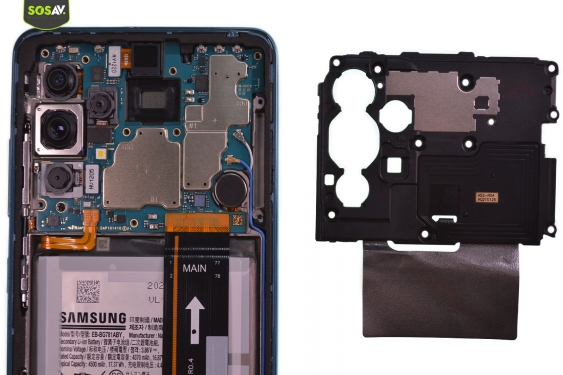 Guide photos remplacement batterie Galaxy A52 (Etape 4 - image 3)