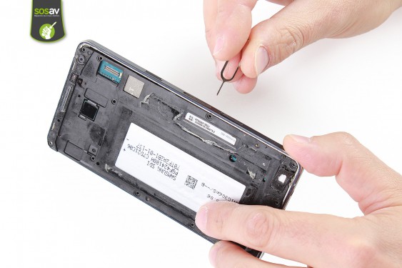 Guide photos remplacement haut-parleur externe Samsung Galaxy A5 (Etape 21 - image 1)