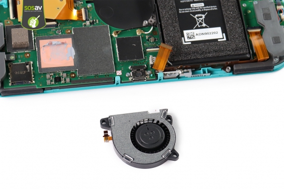 Guide photos remplacement ventilateur Nintendo Switch Lite (Etape 13 - image 1)