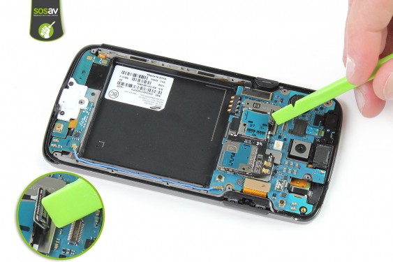 Guide photos remplacement lecteur sim et microsd Samsung Galaxy S4 Active (Etape 13 - image 2)