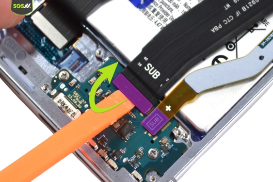 Guide photos remplacement connecteur de charge Galaxy S24 (Etape 6 - image 4)