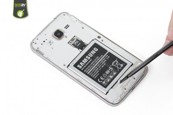 Guide photos remplacement carte sim Samsung Galaxy Core Prime (Etape 4 - image 1)