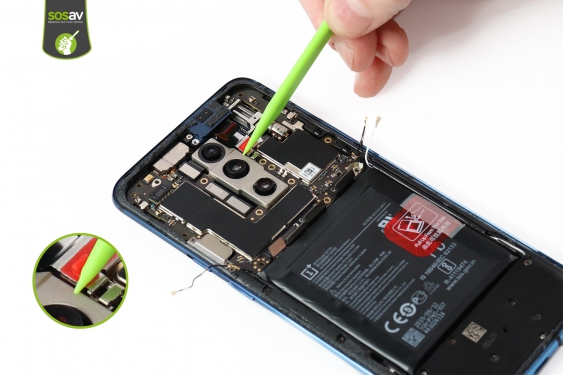 Guide photos remplacement haut-parleur interne OnePlus 7T Pro (Etape 16 - image 2)
