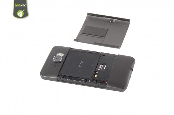 Guide photos remplacement haut-parleur externe HTC HD2 (Etape 2 - image 4)