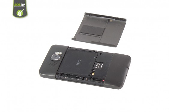Guide photos remplacement haut-parleur interne HTC HD2 (Etape 2 - image 4)