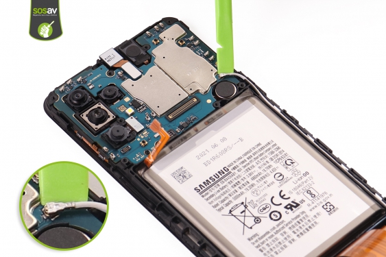 Guide photos remplacement haut-parleur interne Galaxy A32 (Etape 11 - image 1)