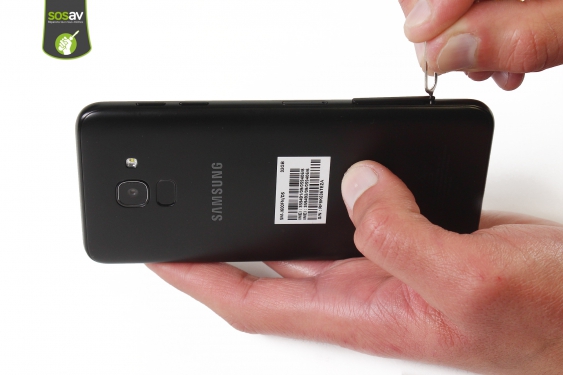 Guide photos remplacement batterie Galaxy J6 (Etape 2 - image 2)