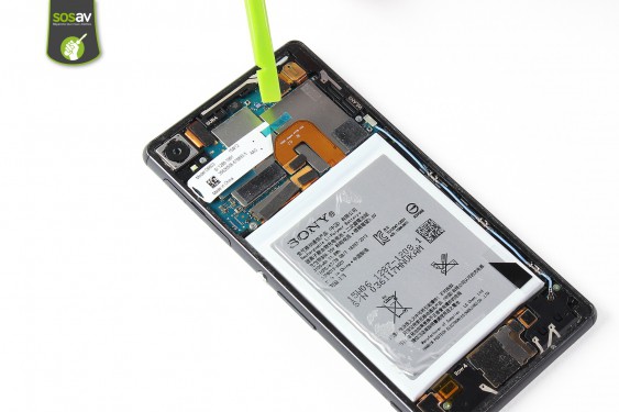 Guide photos remplacement haut-parleur interne Xperia Z3 (Etape 9 - image 1)