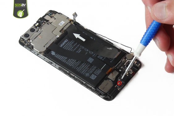 Guide photos remplacement connecteur de charge Huawei P10 (Etape 18 - image 1)