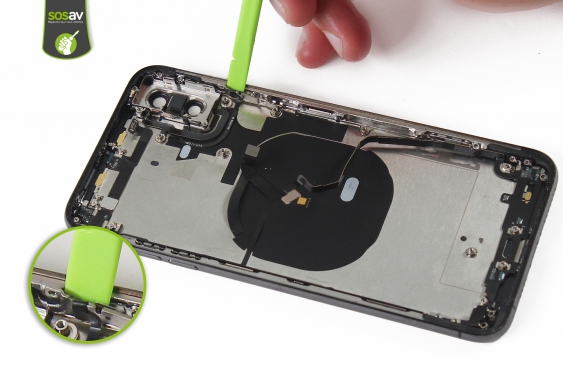 Guide photos remplacement antenne supérieure droite iPhone XS Max (Etape 35 - image 1)