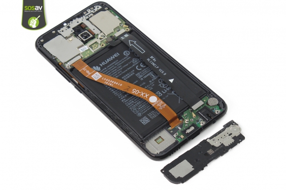 Guide photos remplacement nappe de liaison connecteur de charge Huawei Mate 20 Lite (Etape 14 - image 1)